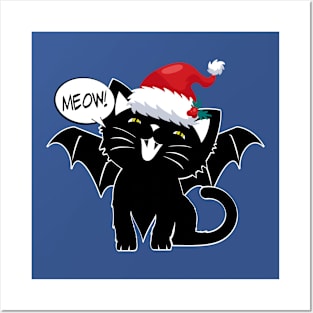 VampCat Holiday Posters and Art